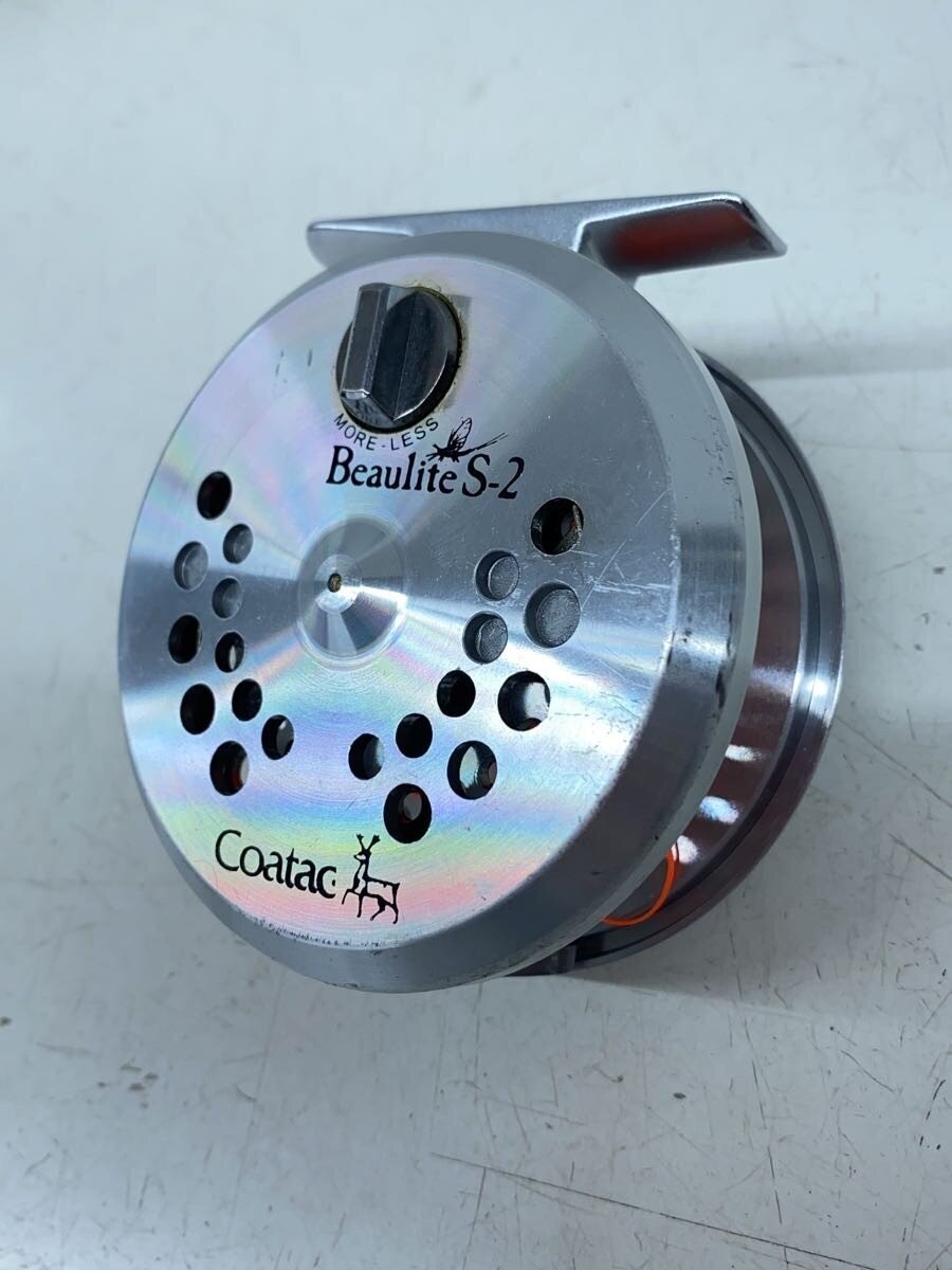 Coatac Beaulite S-2 Fly Reel, Fishing Equipment, Used, Damaged, Japan