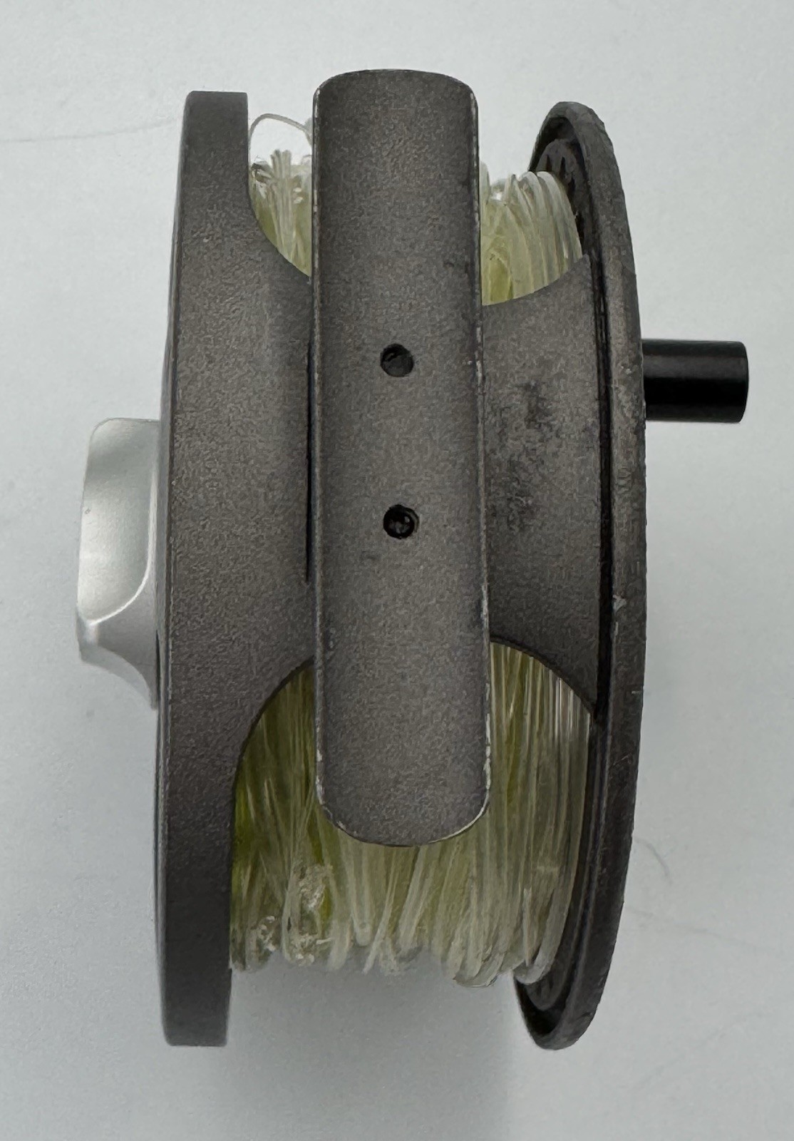 Lamson Konic 3.5 Fly Reel Loaded w/ Fly Line Smooth Drag Good Used Cond