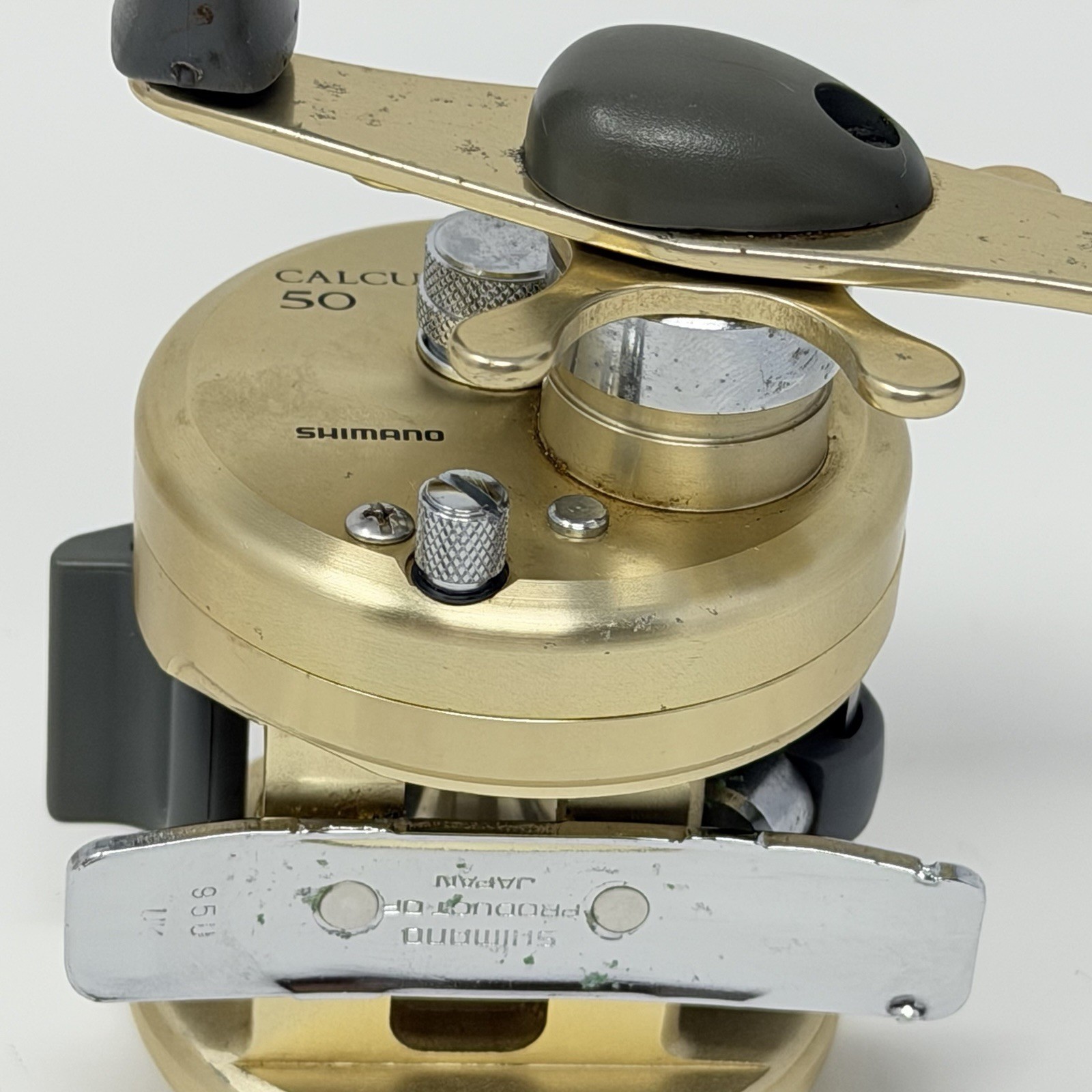 Vintage Shimano Calcutta 50 Baitcasting Reel – Made In Japan