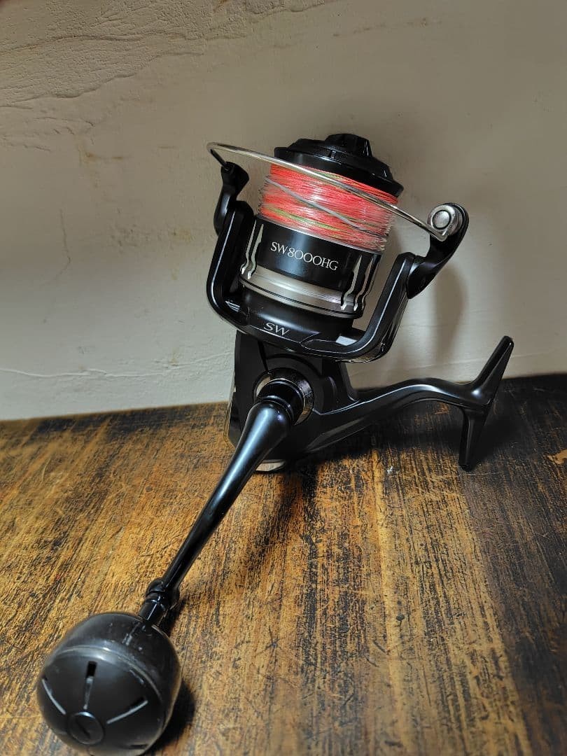 Shimano 20 Stradic SW 8000HG Spinning Reel used