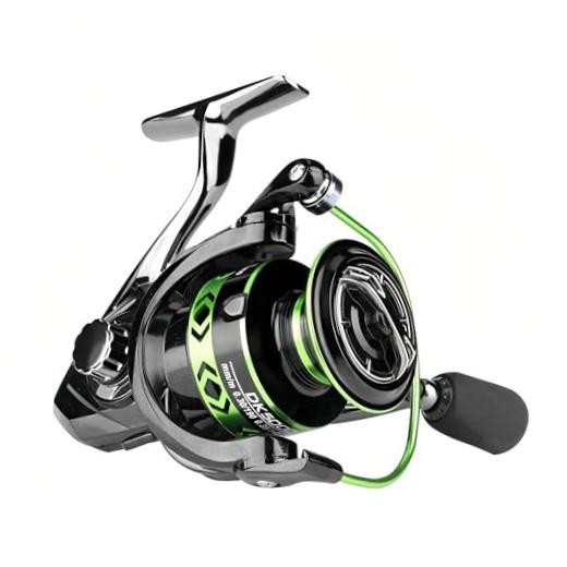 Spinning Fishing Reel – Metal Spool, Long Cast Deep Spool Reel, Smooth Drag
