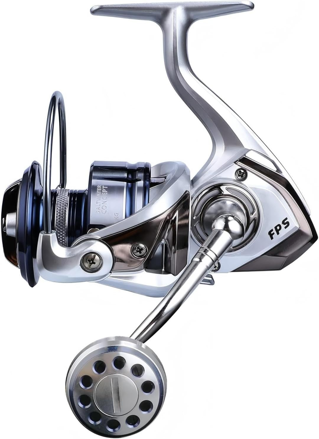 Saltwater Spinning Reel,13+1Bb Ultra Smooth Saltwater Fishing Reels,Powerful Car