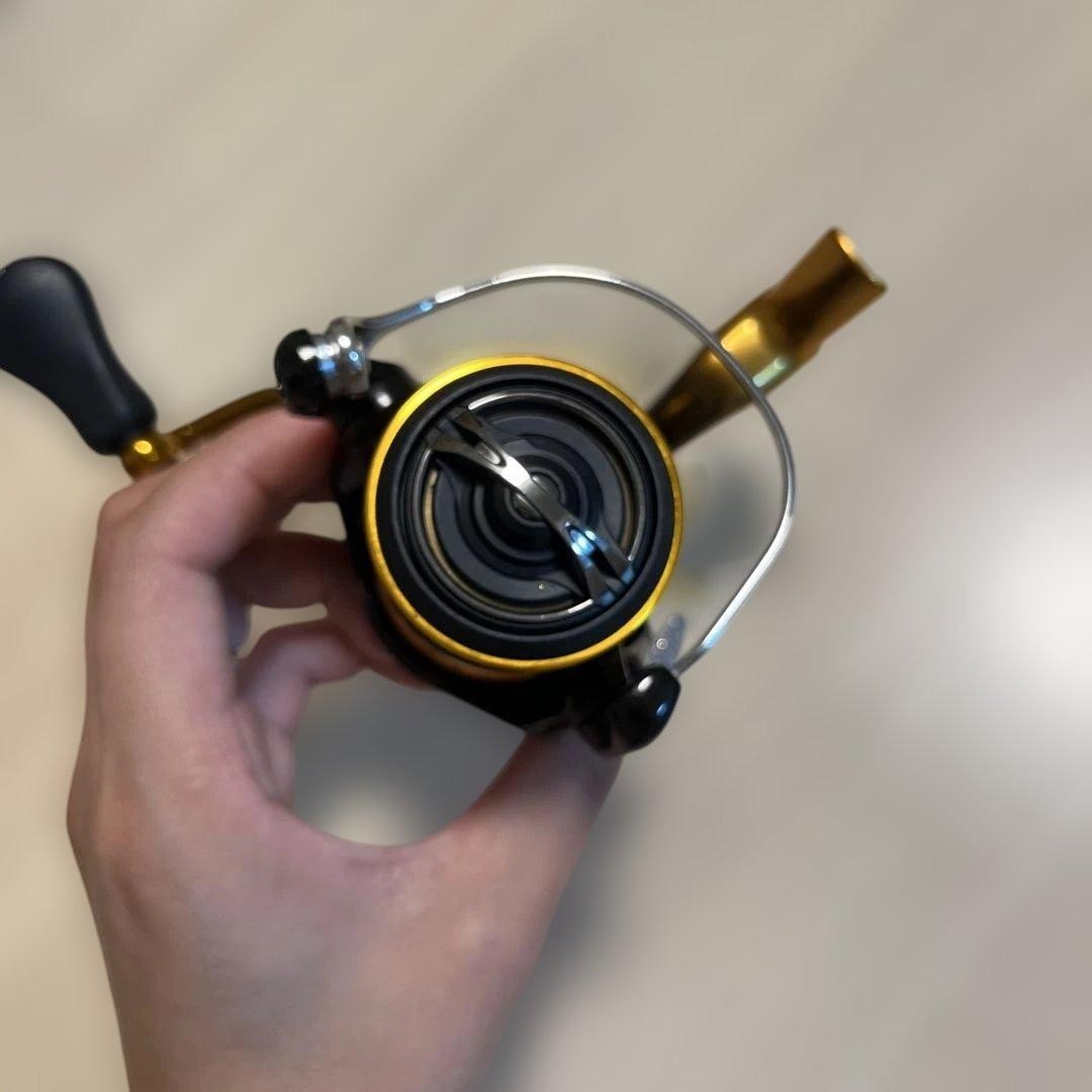 Shimano Soare BB C2000SSHG Spinning Reel Black Gold Aji Fishing