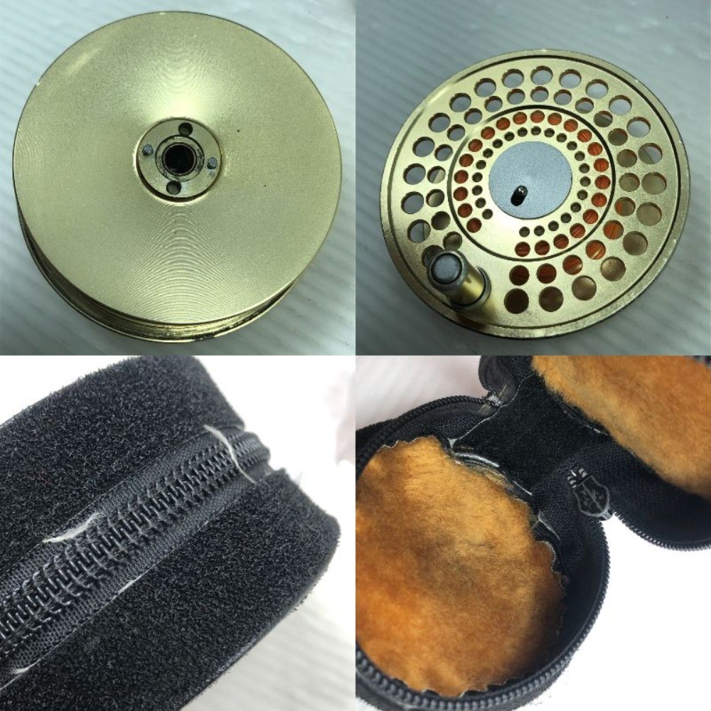 Smith LTD Fly Reel Mariette Fishing Gear Used Scratched Dirt
