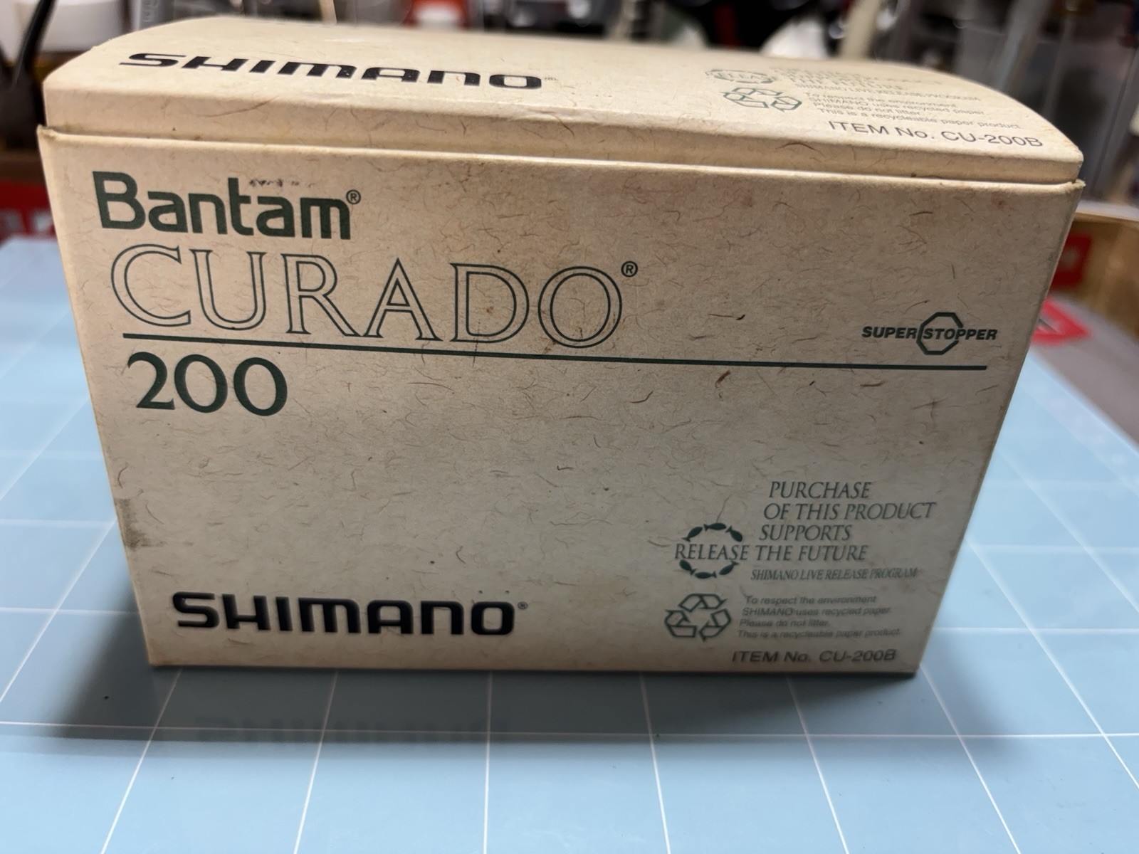 Shimano Bantam Curado 200, Right Hand Return, Preowned.