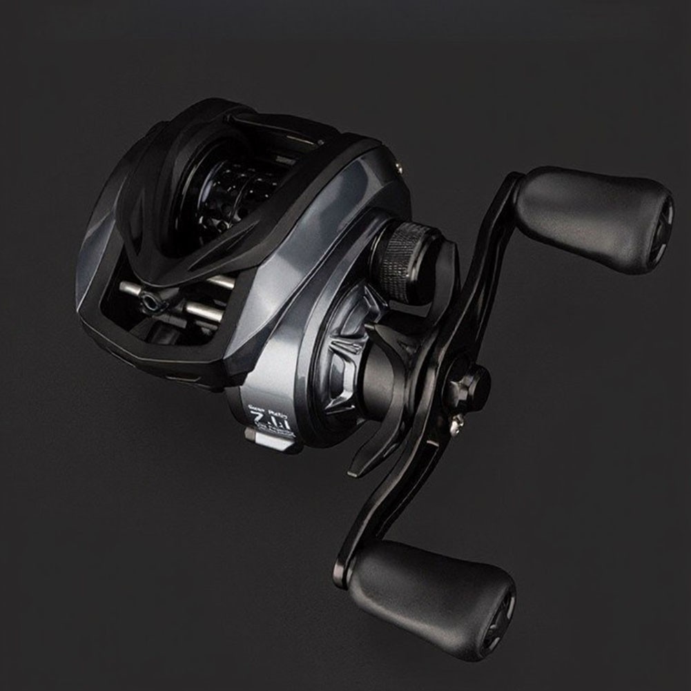 Lightweight Baitcasting Reel 168g 7.1:1 Gear 6kg Drag 6+1BB Aluminum Spool