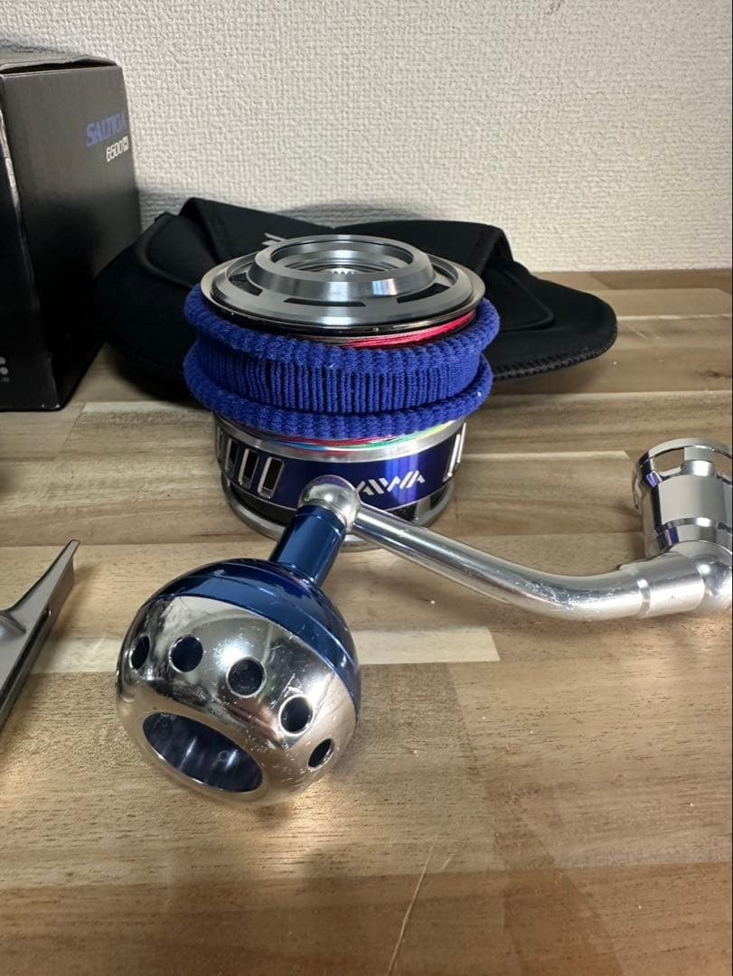 [☆USED/+Spare Spool] Daiwa 10 SALTIGA 6500H Spinning Reel Gear Ratio 5.7 F/Japan