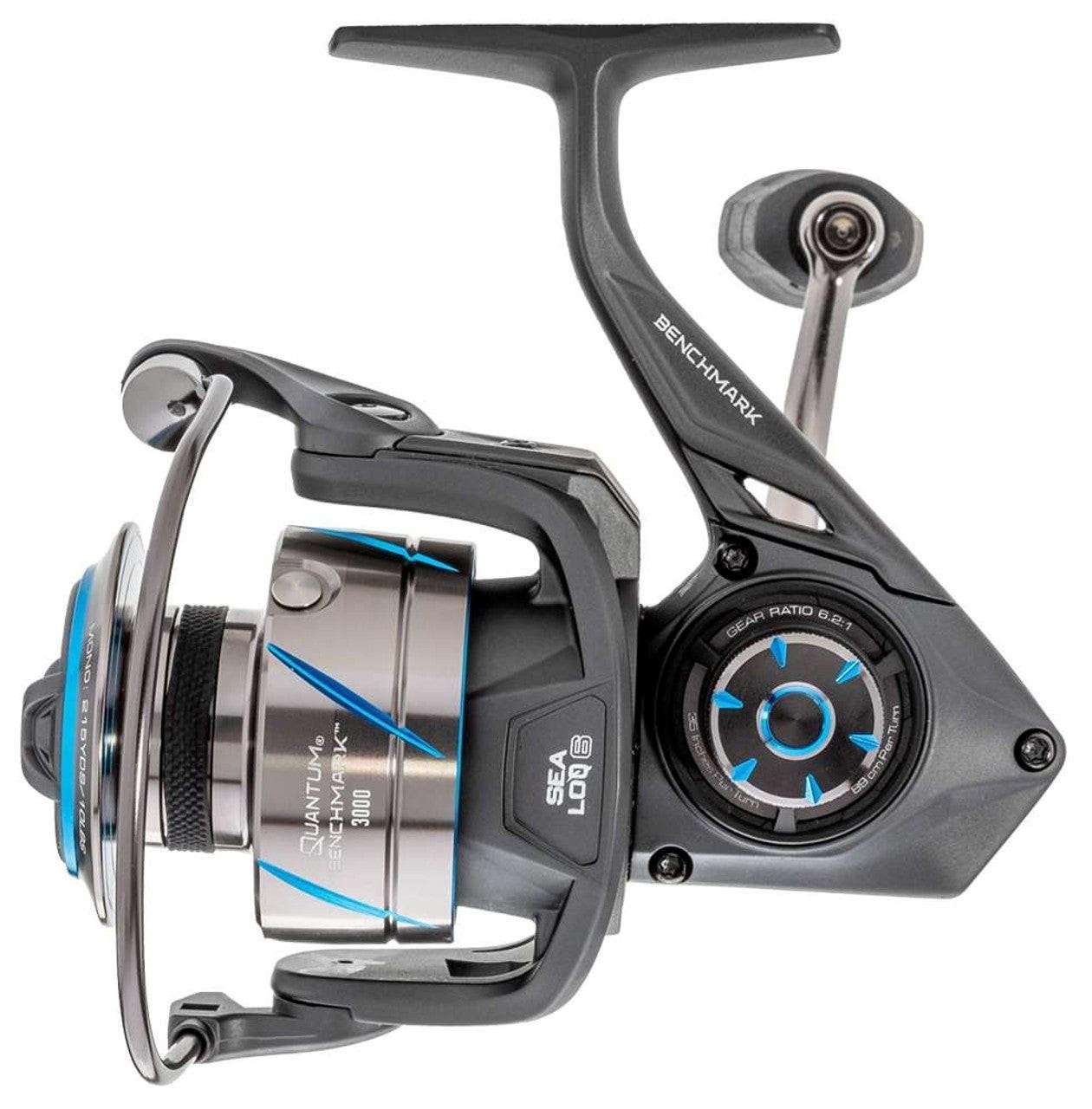 Quantum Benchmark Saltwater Spinning Reels 3000 SEALOQ 6 Protection Fully Seals