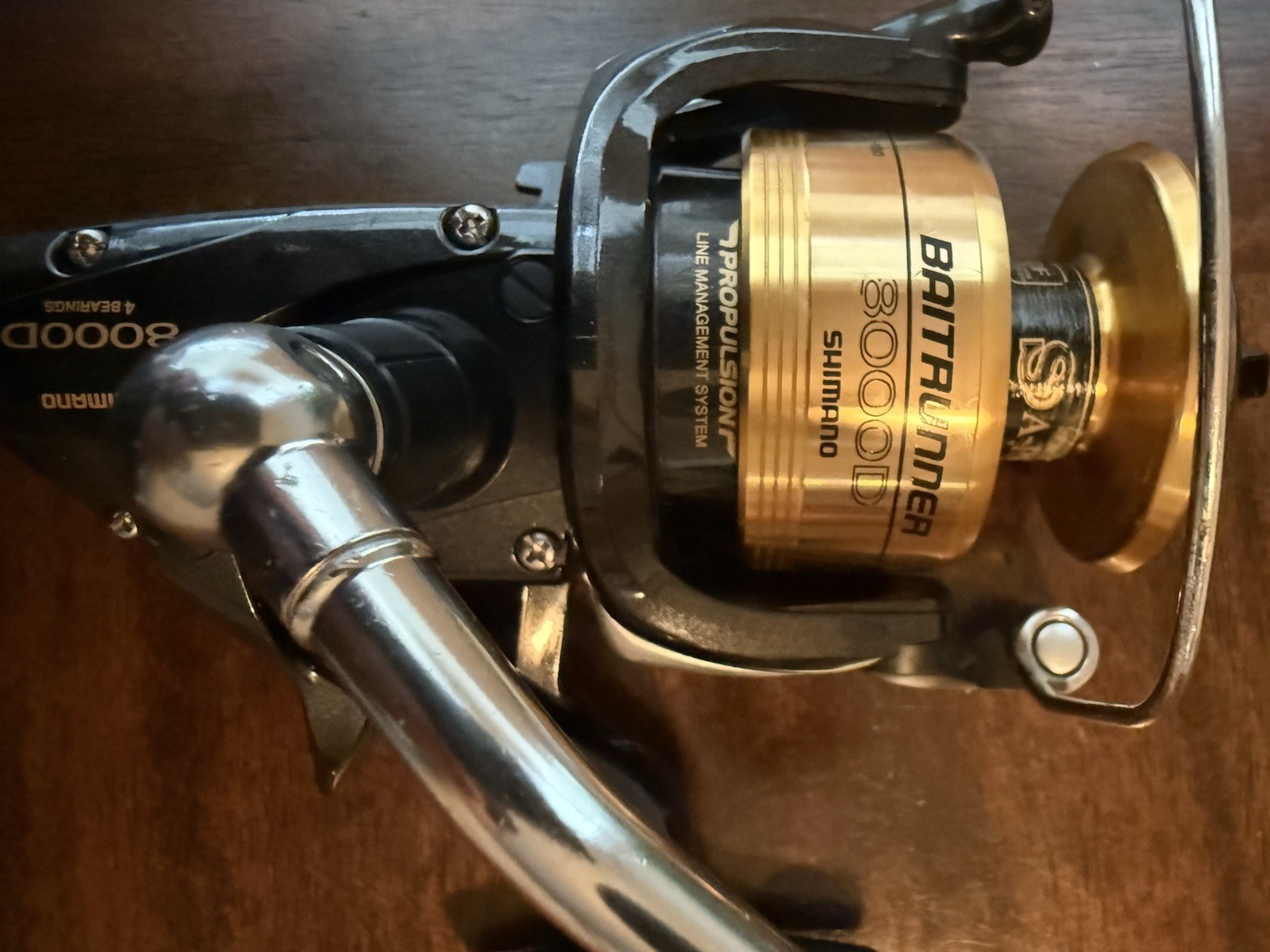 Shimano Baitrunner D Saltwater Reel, Gear Ratio 4.8:1, 21.7 oz.