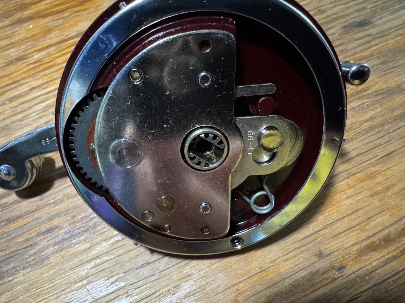Vintage Penn Jig-Master jr 501 Newell Spool and Cross Bars Stainless Internals