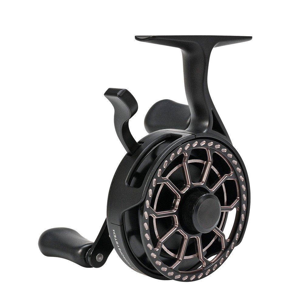 Iceraft Winter Ice Fishing Reel Slow Descent Magnetic Brake Metal Spool