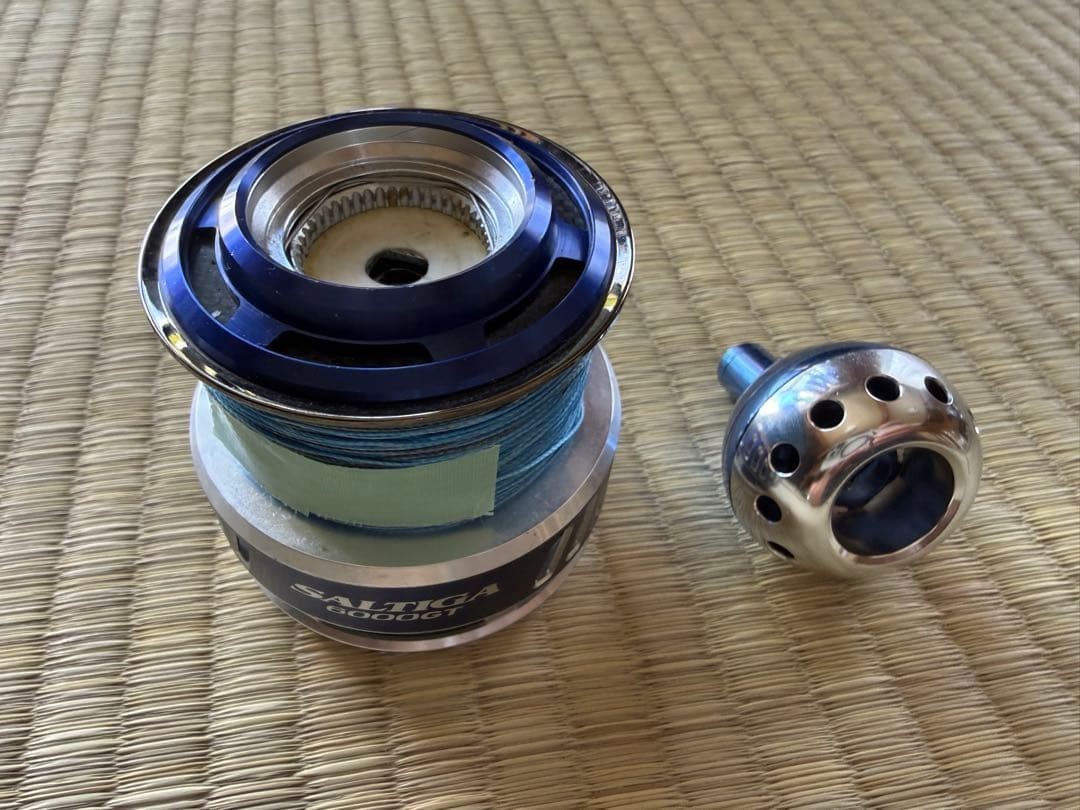 Daiwa 10 SALTIGA 6500H 6000GT with spool USED from JAPAN