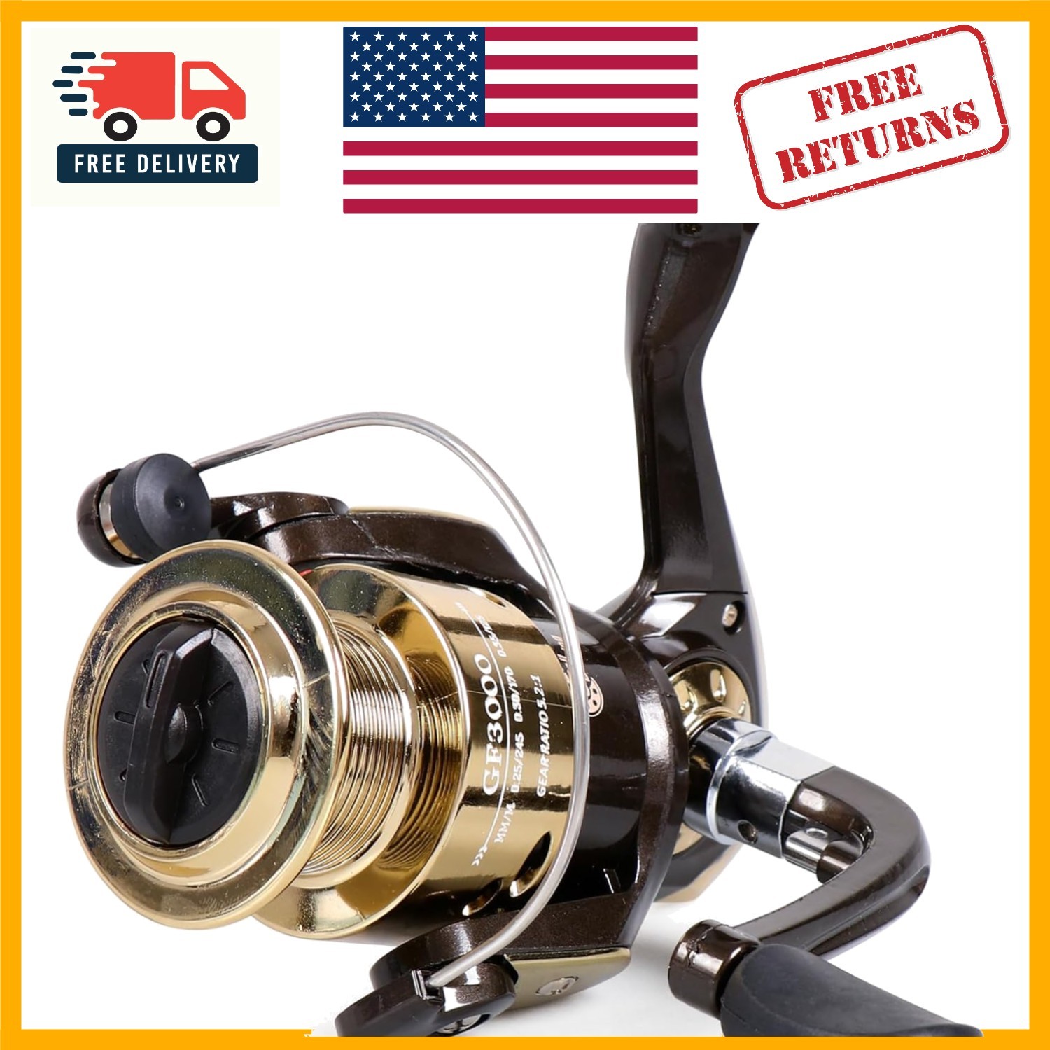 Durable Spinning Fishing Reel – High-Performance Ideal for Any Fishing Paradise