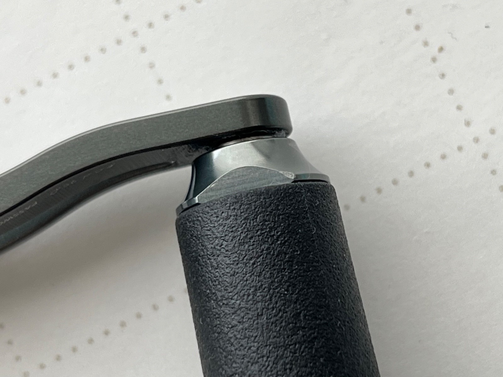 [ US Seller ] DRT VARIAL P.C.D. 95 Gunmetal Custom Reel Handle Used ( #357 )