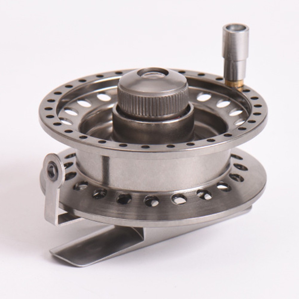 Advanced All Metal Ice Fishing Reel Right Hand Fishing Reel Guide Ring