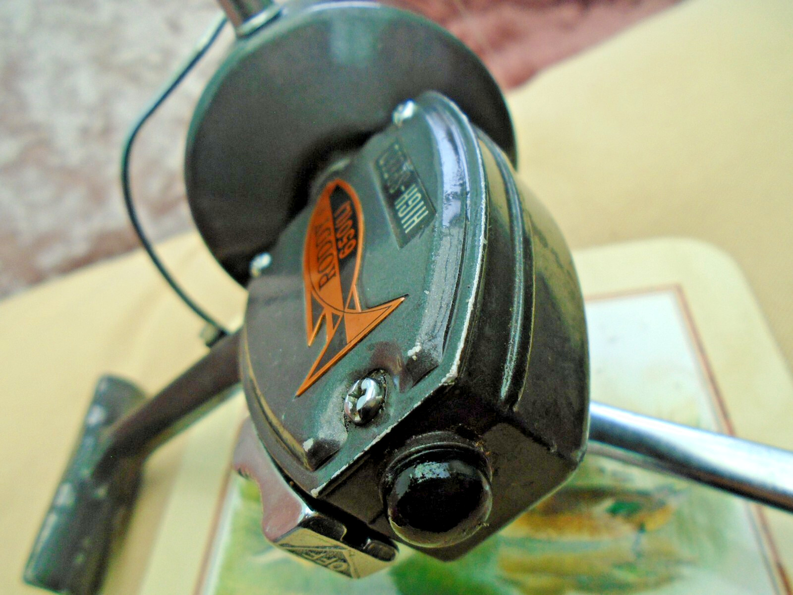 VINTAGE 650 L “ HIGH SPEED “ RODDY COURSE FISHING REEL / LOVELY USABLE REEL/
