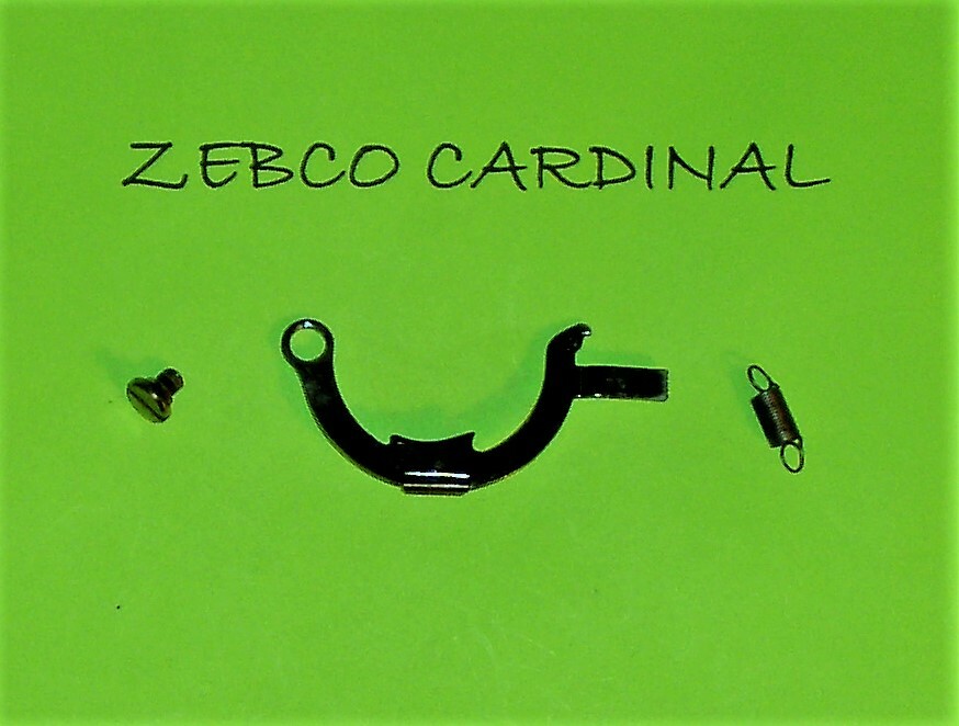 Zebco Cardinal 4 Reel Parts Bail Stopper Spring&Screw Exceptional Lot 133 148
