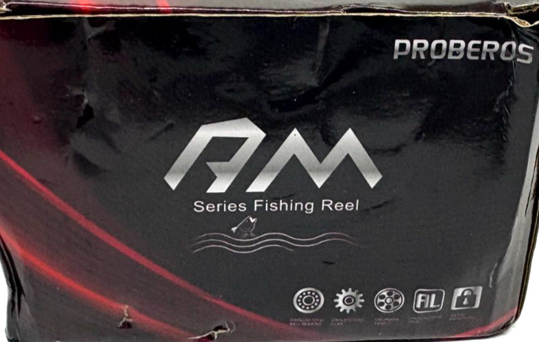 AM1000 Spinning Fishing Reel 5.2:1 Wheel Plastics Including Fishing Line