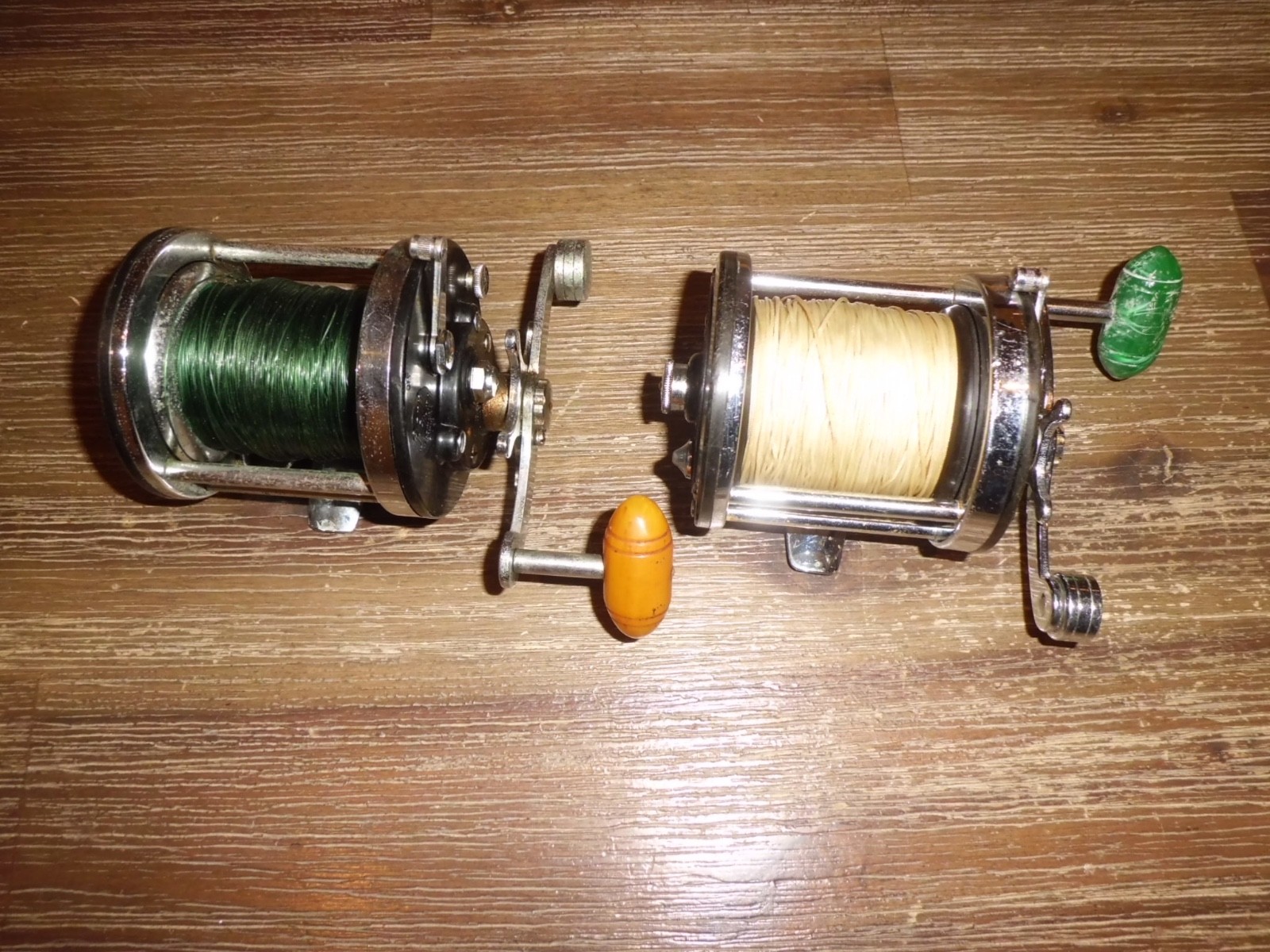 2- Vintage PENN Surfmaster 150 Casting/Conventional Reel made in USA