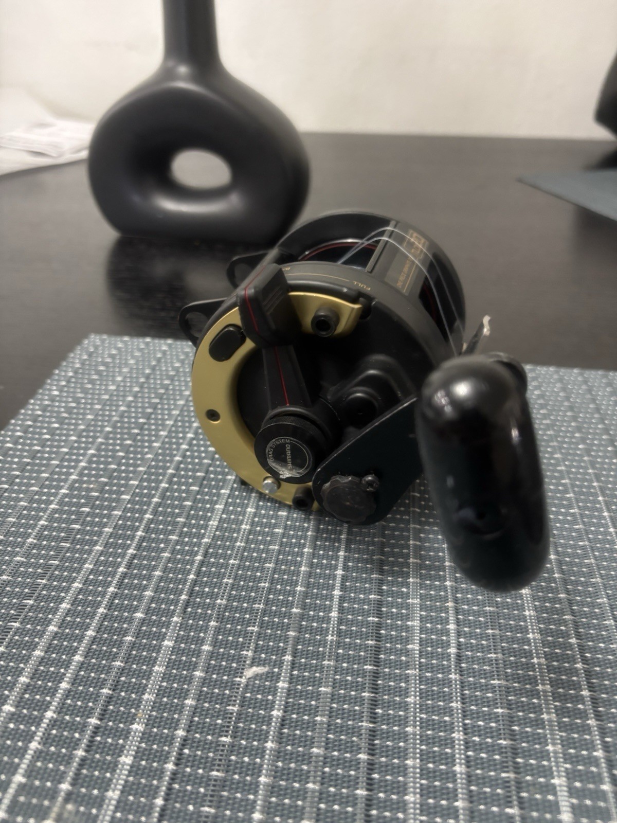 🐠 Preowned Shimano TLD 20 Fishing Reel With Monofilament Line 🔥