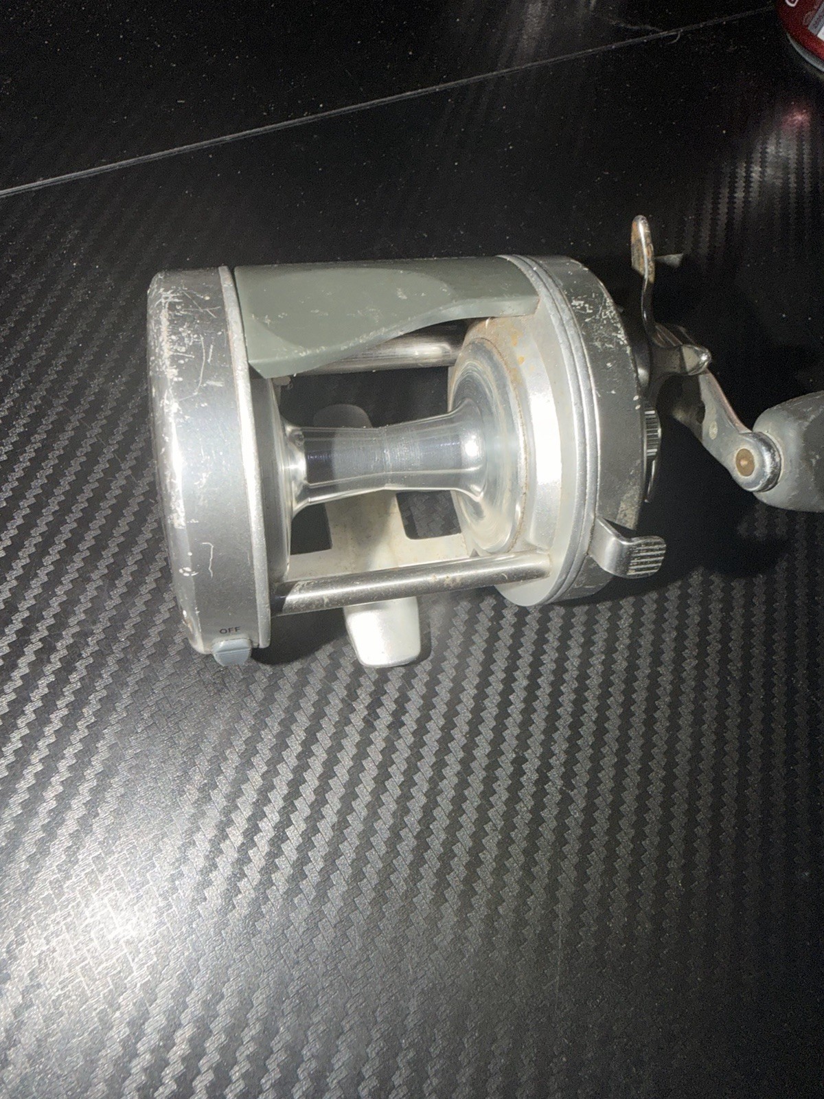 Ambassadeur 6500s Grey/Silver Right 5.1:1 AMBS Star Drag Anti-Reverse Vintage