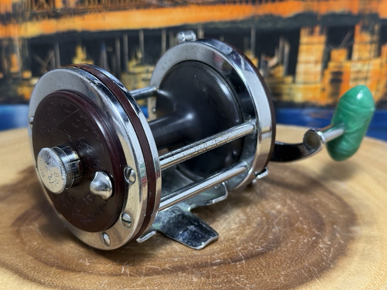 Penn Squidder 140 Conventional Saltwater Fishing Reel w/Upgraded “Newell” Spool