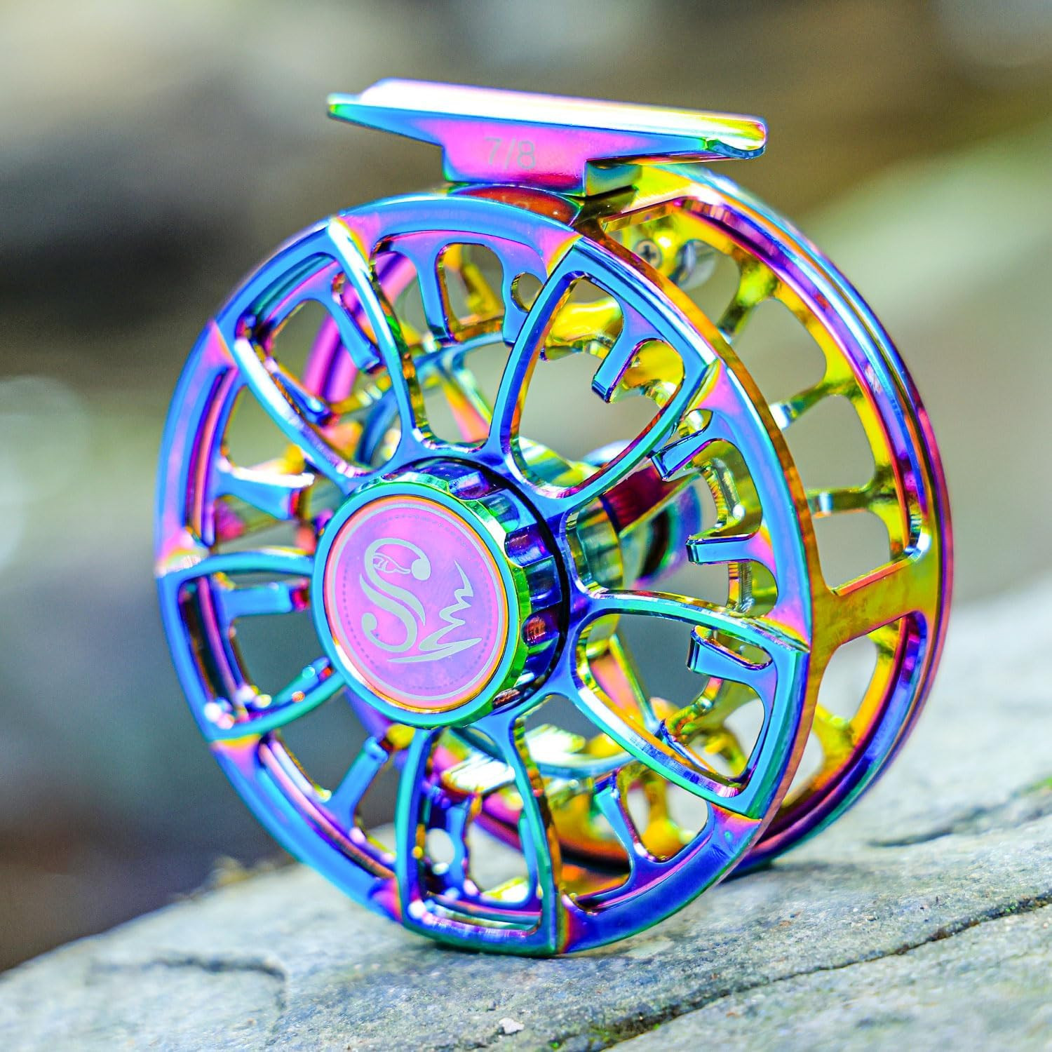 Fly Fishing Reel 5/6WT CNC-Machined Aluminum Alloy Large Arbor Lightweight Trout