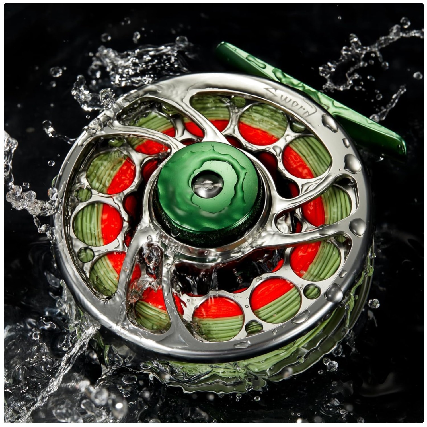 Precision Fly Fishing Reel, Solid Design