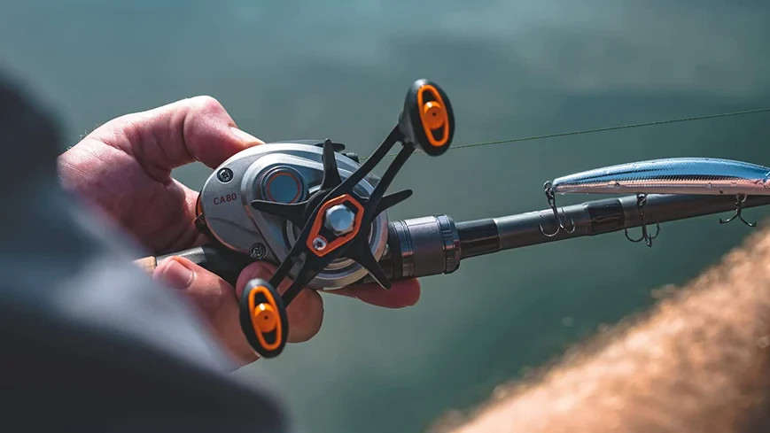 Daiwa CA80XSL CA80 Baitcast Reel Left Hand Low Profile 9+1 Bearings New