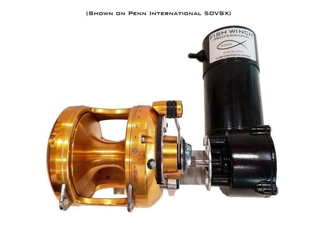 FISH WINCH® Professional (fit Penn 30VISX & 30VISXS) Electric Fishing Reel MOTOR