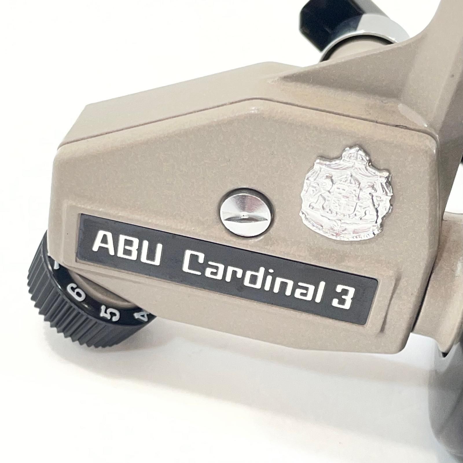 Abu Garcia Cardinal 3 Spinning Reel Used with Box Pouch Manual Japan