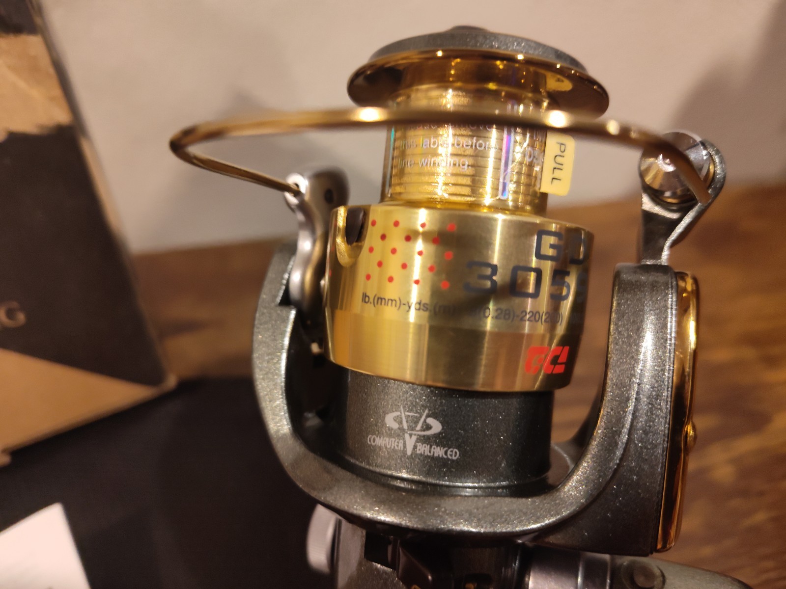 NIB Tica Venus GD3059H Fishing Reel Fresh Salt Water L/R Retrieve