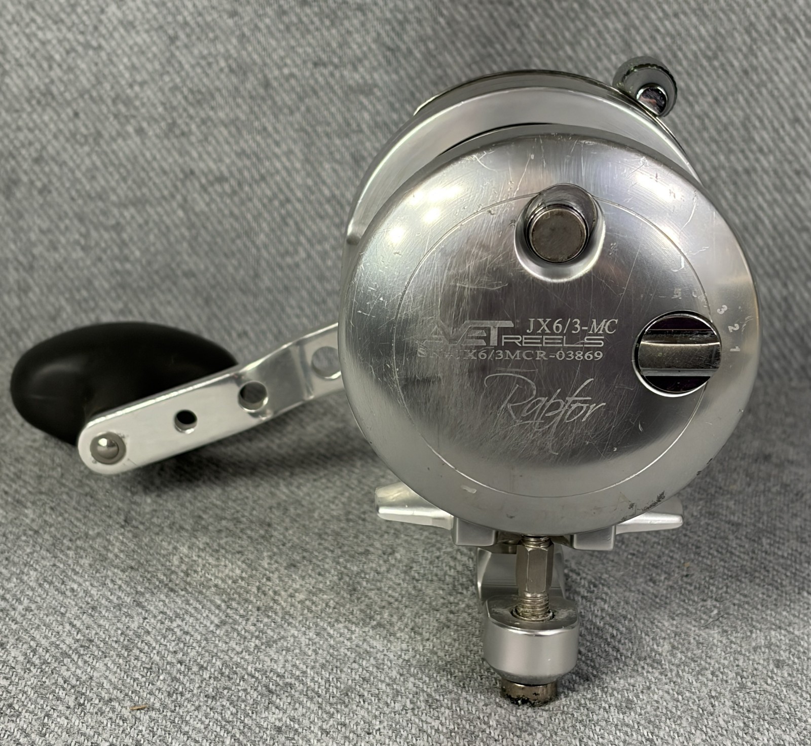 Avet JX 6/3 MC Raptor Two Speed Lever Drag Fishing Reel Tested USA