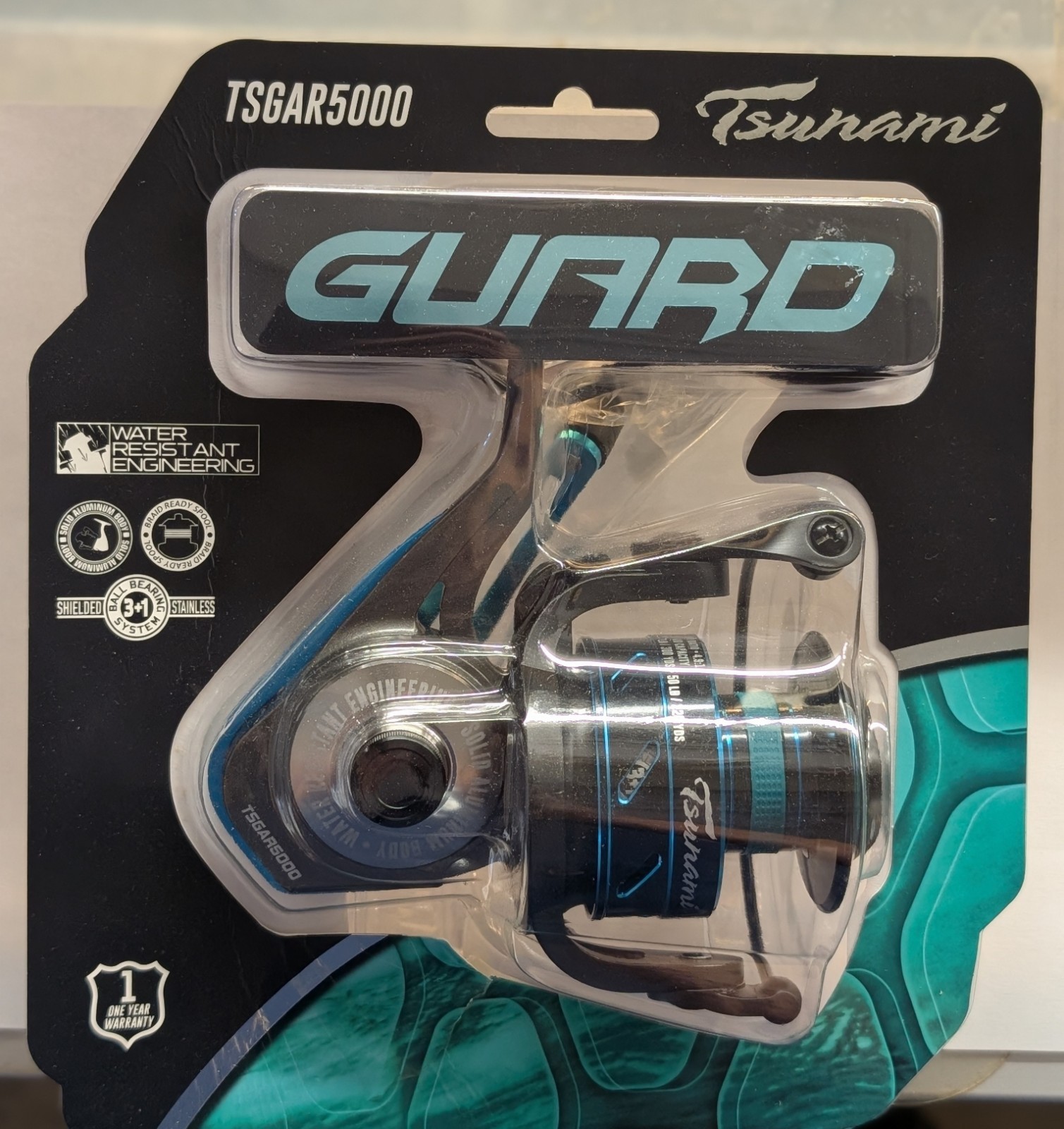 Tsunami Guard 5000 Spinning Fishing Reel TSGAR5000 Saltwater Surf 4.9:1
