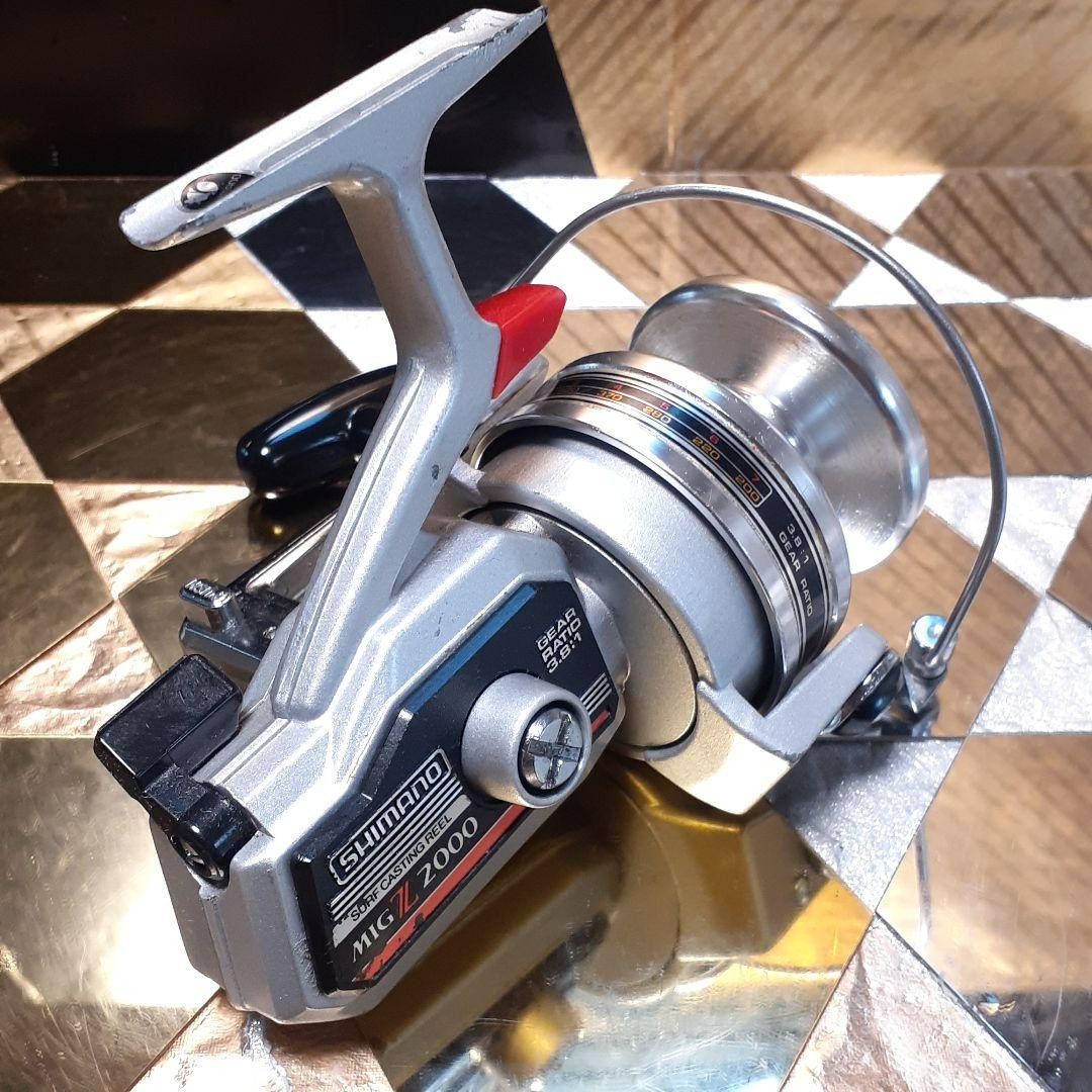 SHIMANO MIG-Z2000 Old Japanese Reel Vintage Rare From Japan