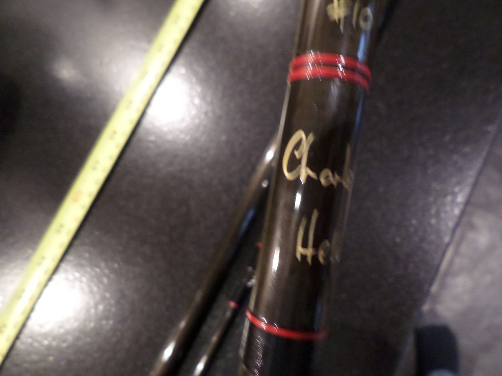 Wayland 18 3-Piece Split Cane 15ft Salmon Fly #10 Charles Hellis & Case