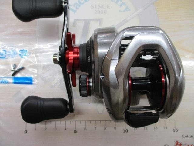 Shimano’s 21 Scorpion MD 301XG Left Handed Baitcasting Reel Used big game