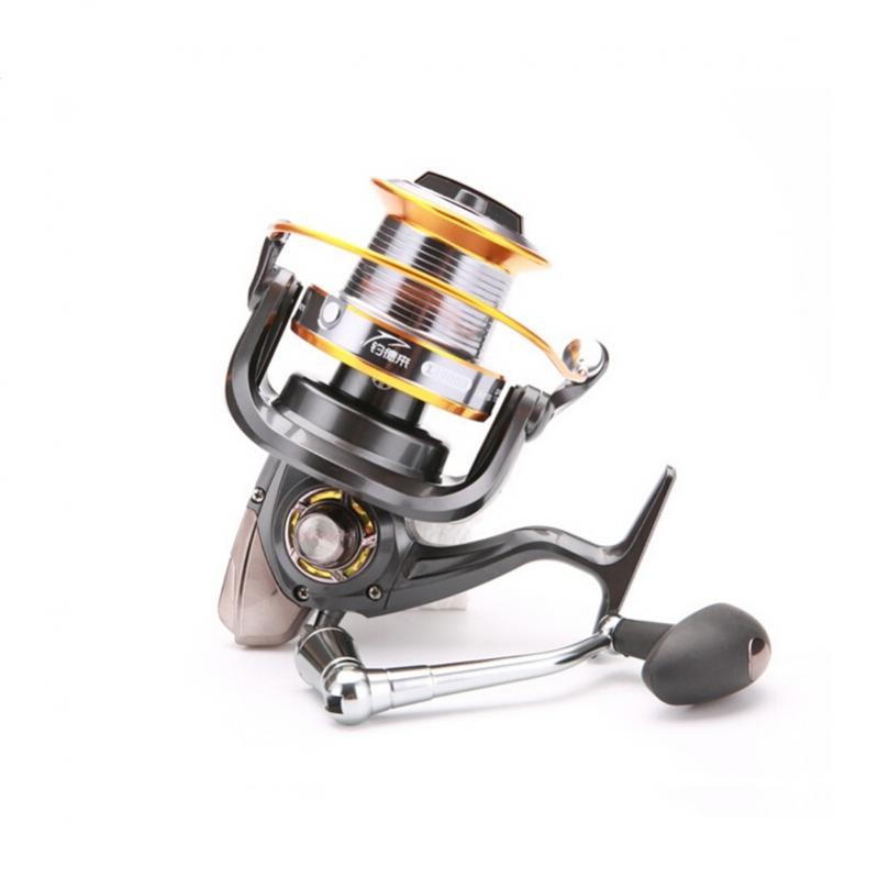 9000 Series Sea Fishing Spinning Reel 12+1 BB Full Metal Spool 4.11:1 Gear Ratio