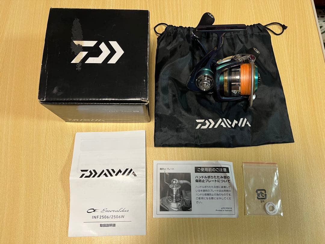 DAIWA Emeraldas INF 2506 Spinning Reel Used JDM Japan