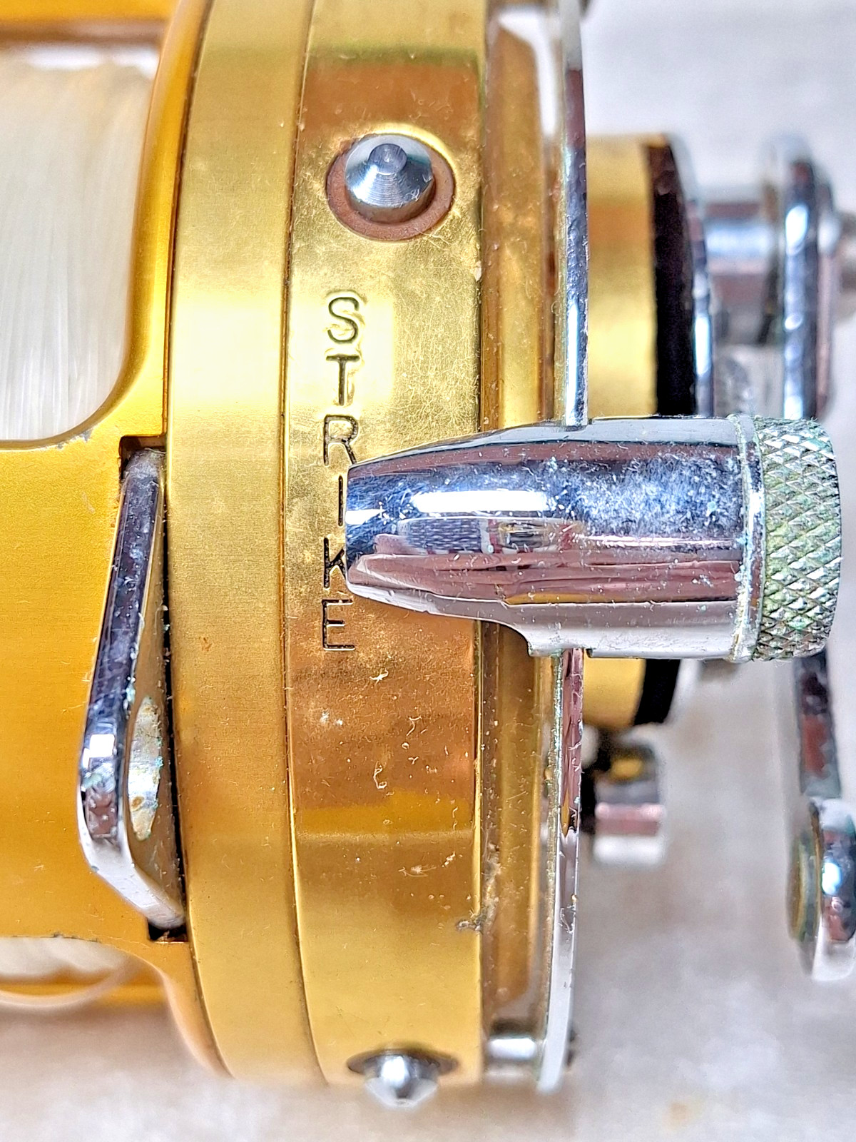 PENN International 50W Fishing Reel W/ Gold Tiburon Frame Upgrade