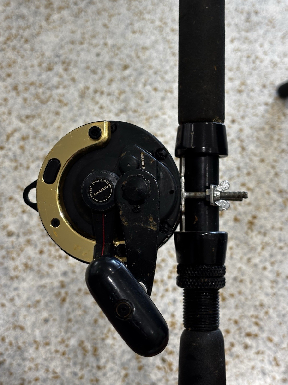 Shimano Triton TLD-25 Conventional Fishing Reel with Lever-Drag REEL ONLY