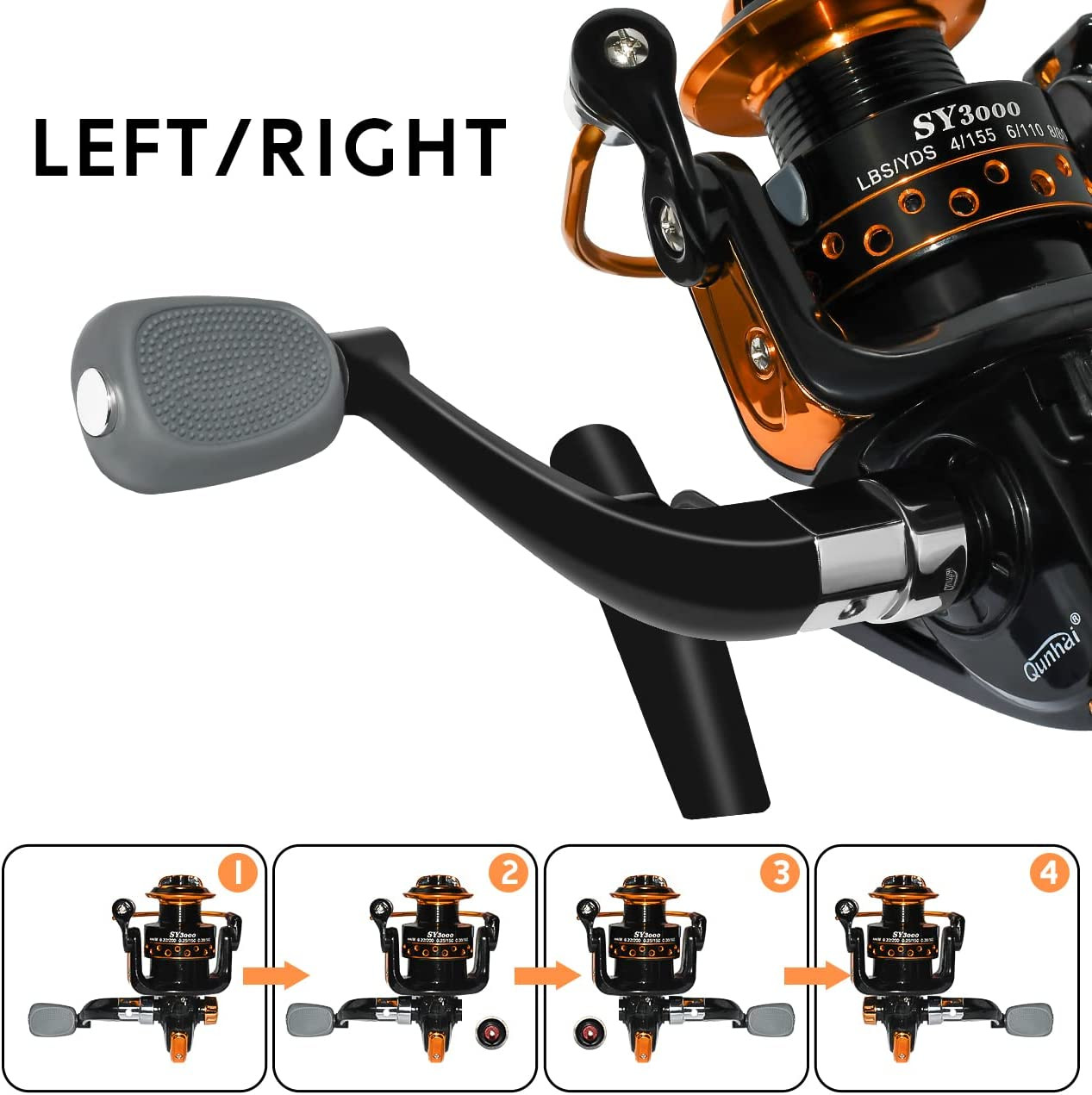 Summer and Centron Spinning Reels, 12 +1 BB Light Weight & Ultra Smooth Reel for