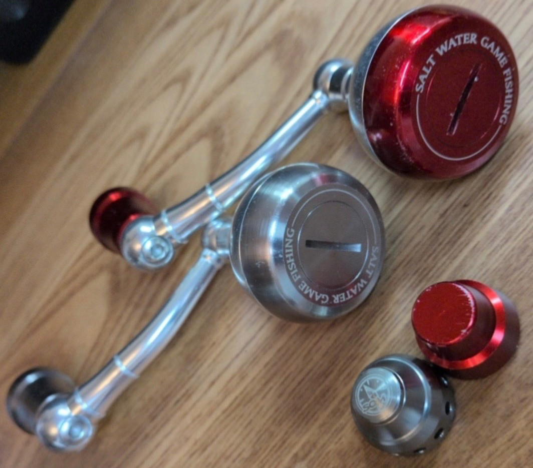 STUDIO OCEAN MARK Power Handles AE85 AG41 for Daiwa Saltiga Catalina from Japan