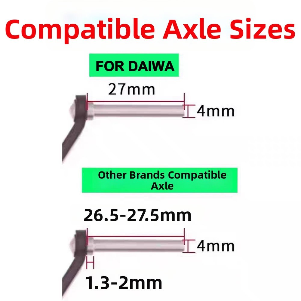 For DAIWA 38MM Reel Knob Aluminum Alloy for SETLLA For FUEGO and SOARE