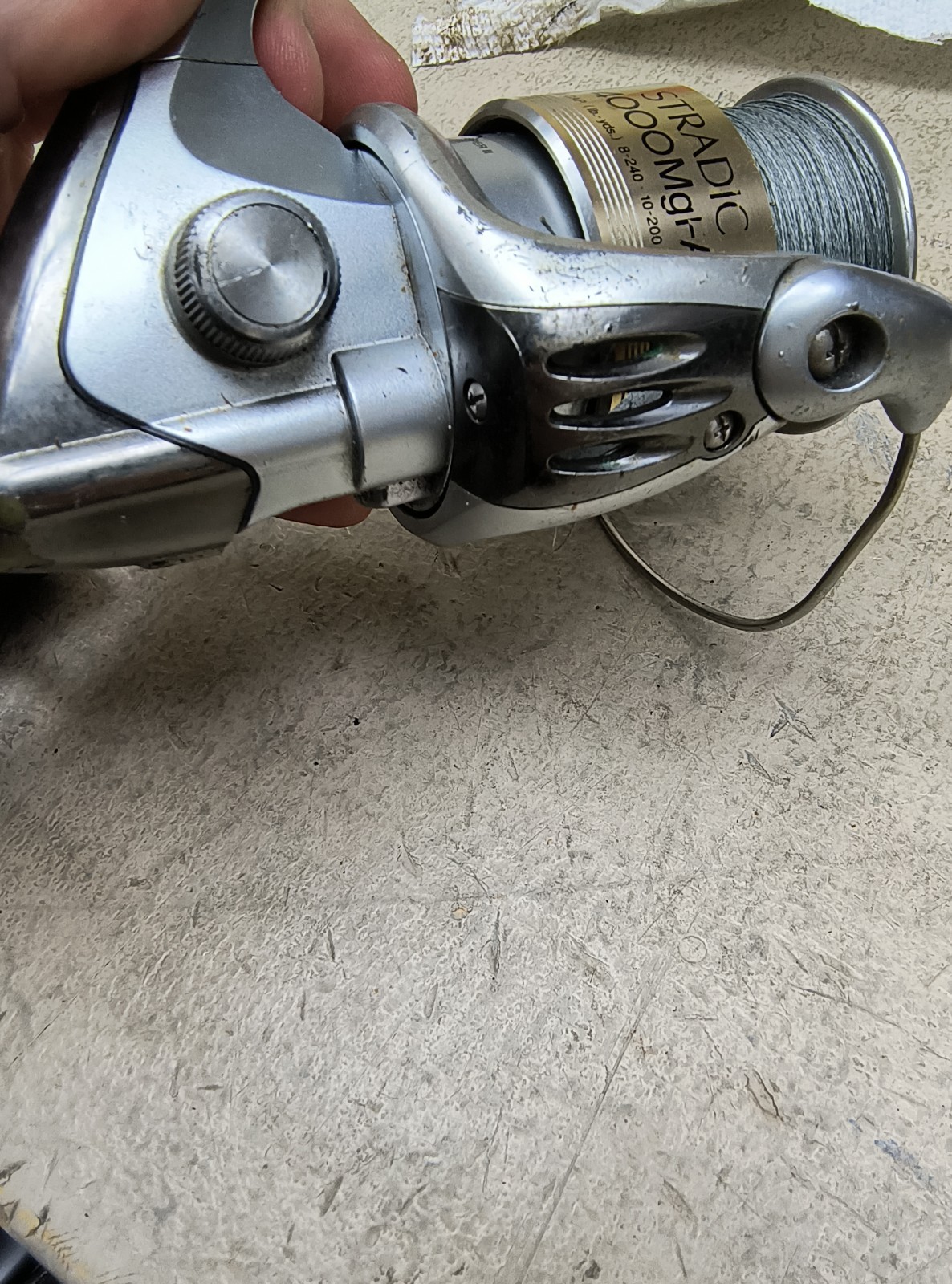 Shimano Stradic 4000MgFA Used Fair Shape Spinning Reel