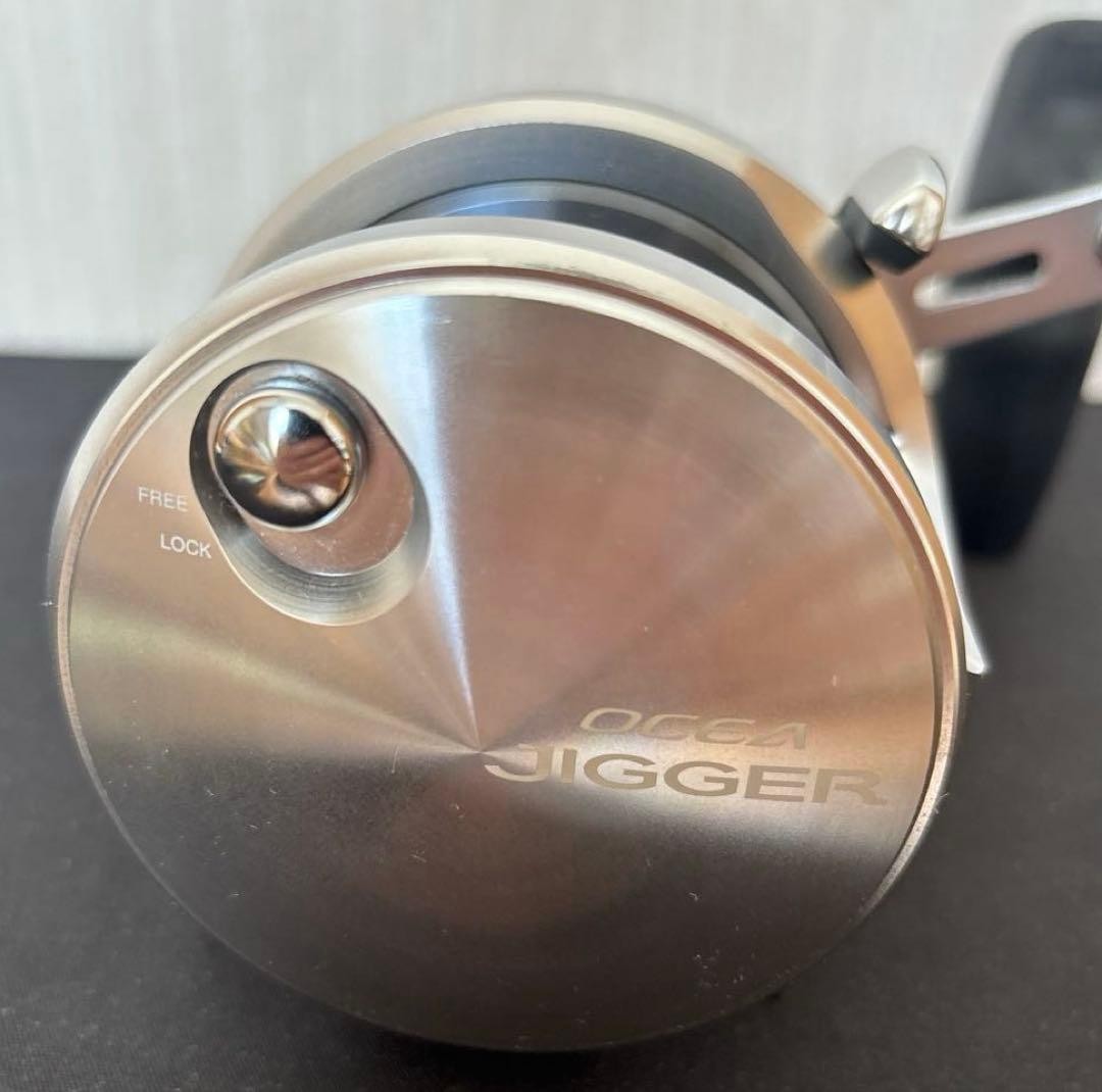 SHIMANO 20Ocea Jigger 4000HG Right Handle Fishing Reel Used JDM Japan