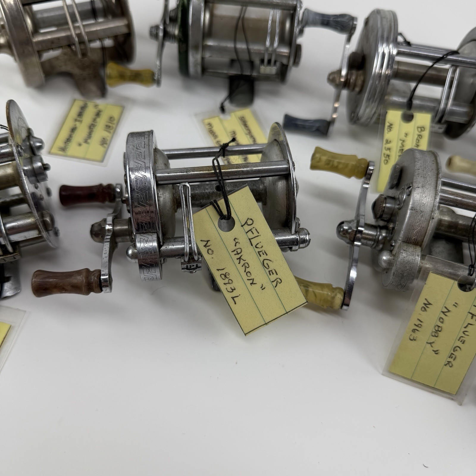 Pflueger Bronson Shakespeare 8 Baitcast Reels Langley Ocean City Horrocks