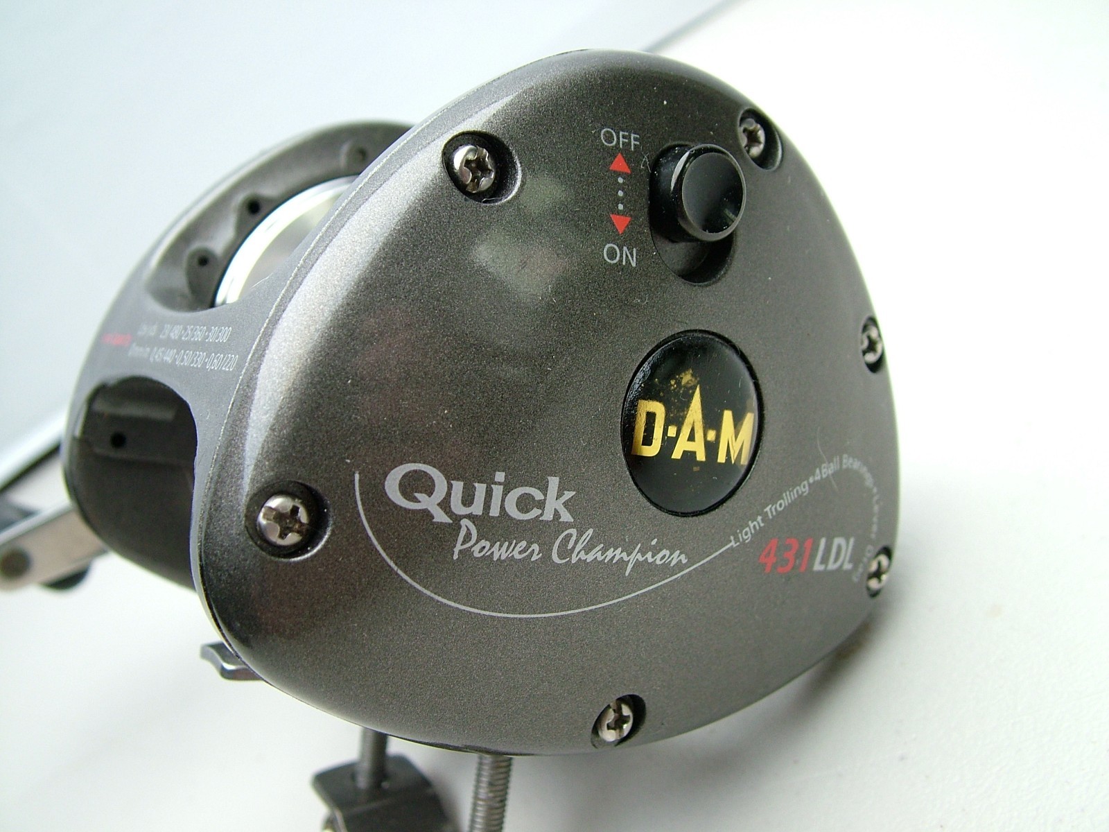 D.A.M Quick 431 ldl lever drag Sea Fishing Reel