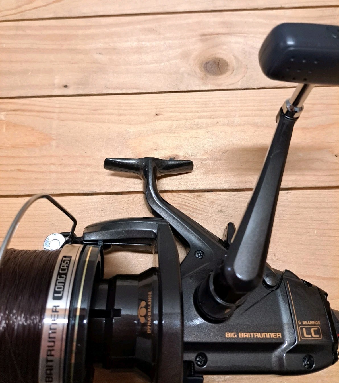 Shimano Big Baitrunner LC Longcast LIKE NEW Freewheel Reel Carp (Reel 2 of 3)