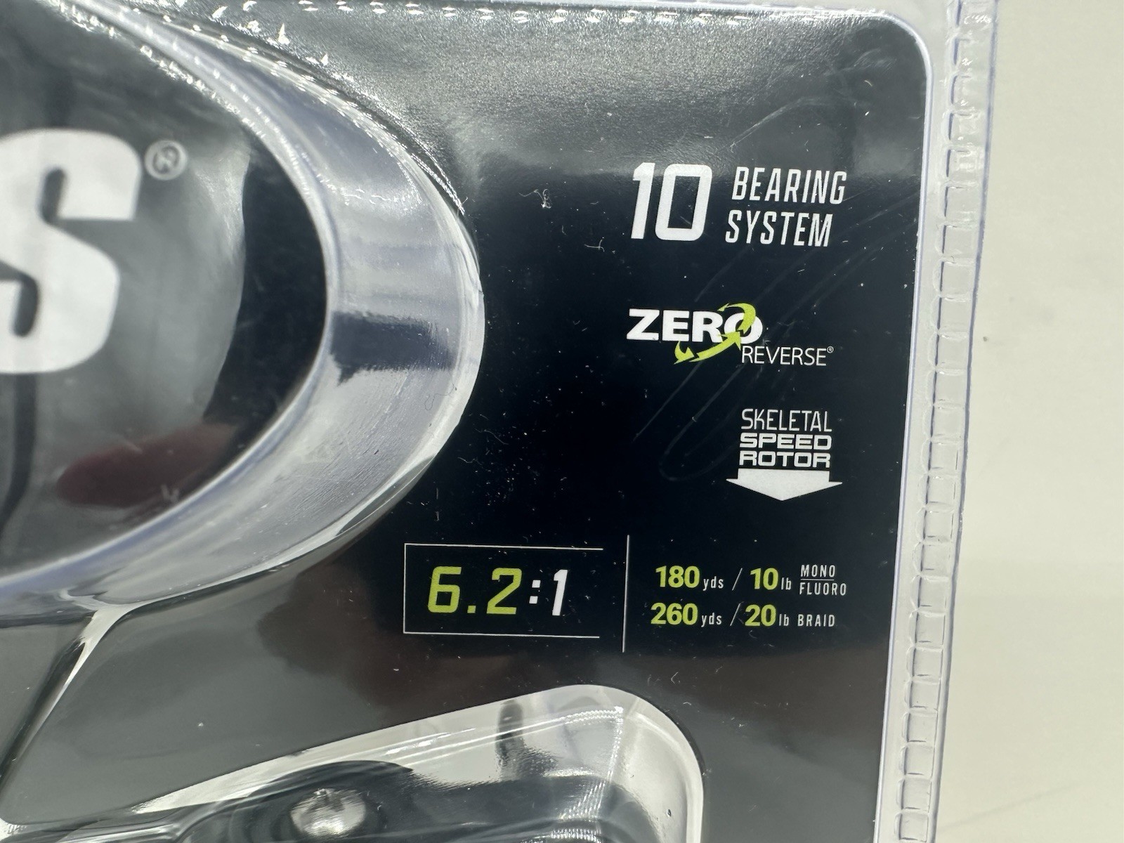Lew’s LZRP30A LZR Pro Speed Spin Fishing Reel, Smooth 10 Bearing, Zero Reverse